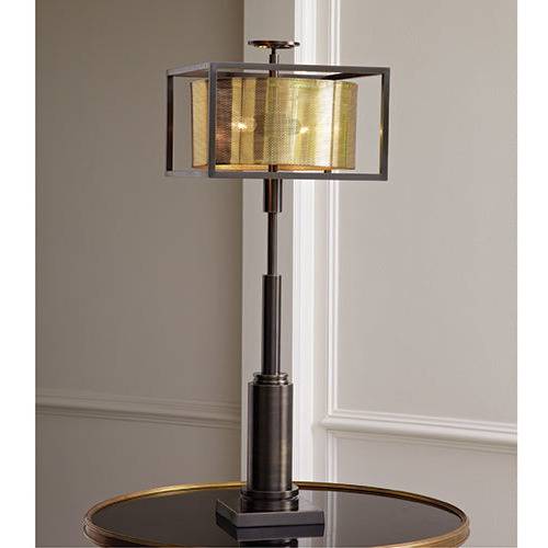 Double Shade Table Lamp Lighting Global
