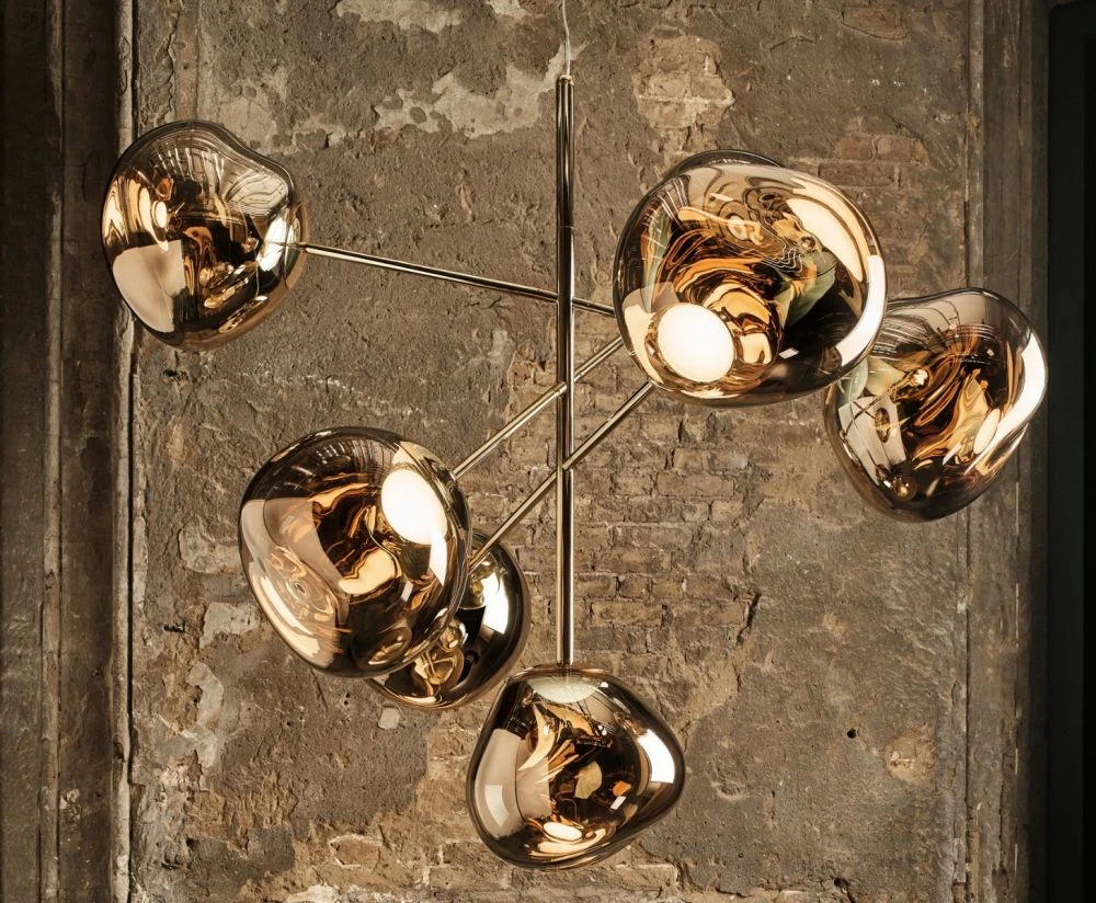 Modern lighting and sculptural fixtures