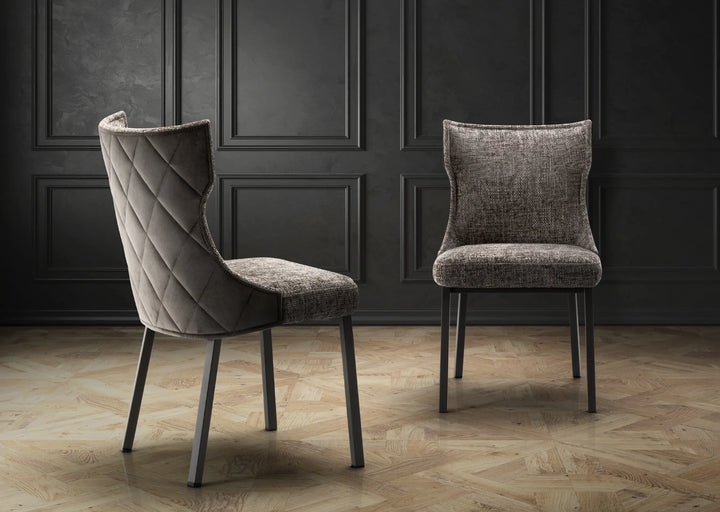 Trica customizable modern dining chairs