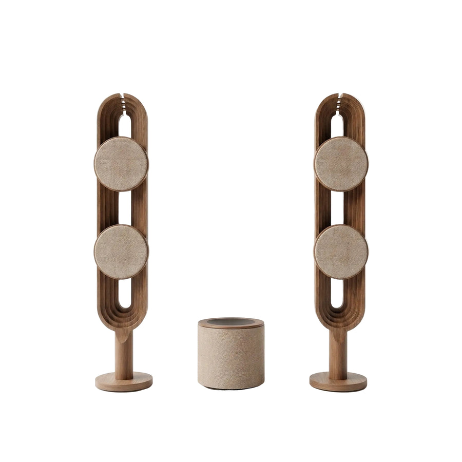 AURORA™ 2+1 Walnut Harmony System — product cutout