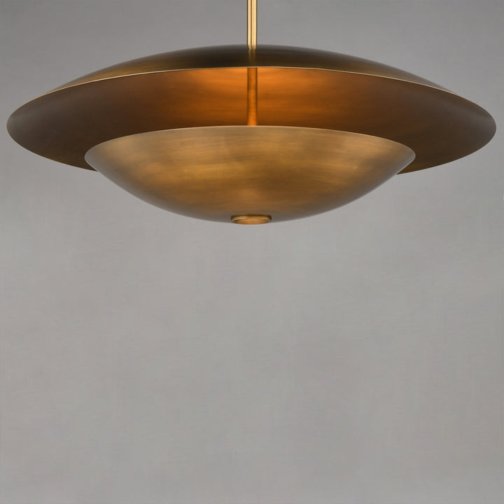 Vesta LED 2-Tier LED Pendant by Studio M Lighting – lifestyle