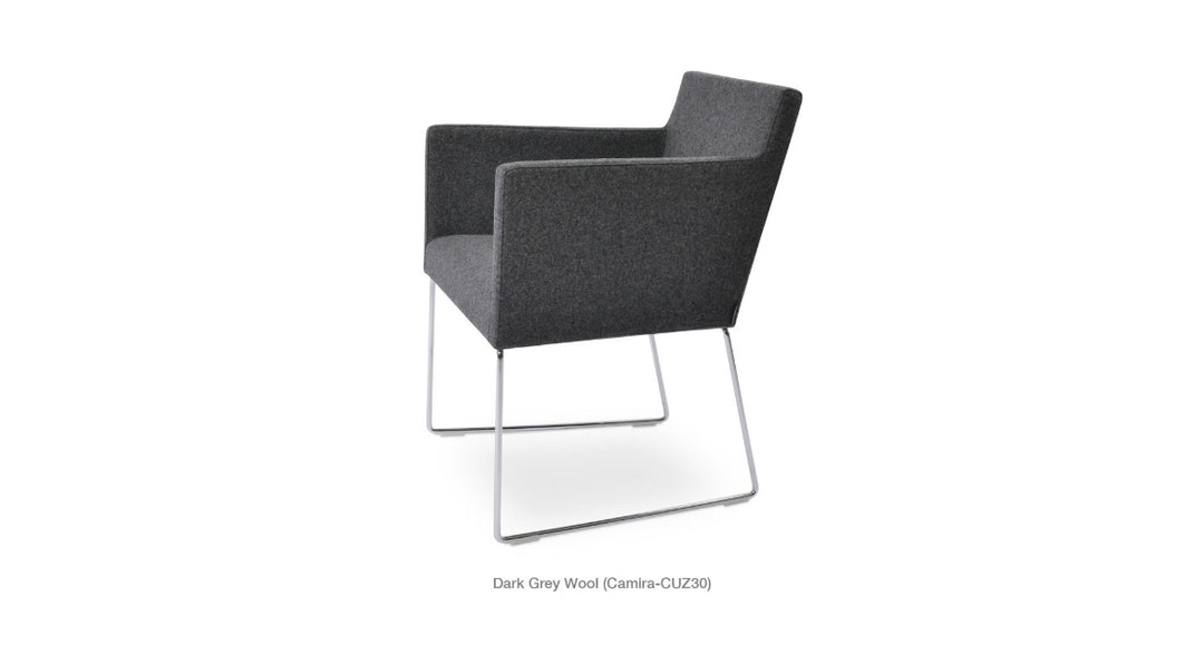 Harput Sled Wire Armchair by Soho Concept