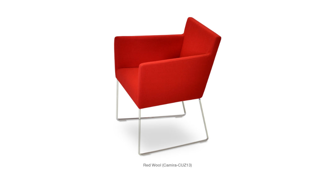 Harput Sled Wire Armchair by Soho Concept