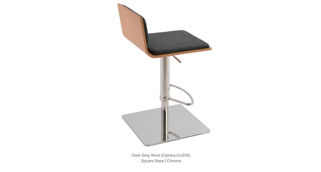 Corona Piston Plywood Seat Stool by Soho Concept