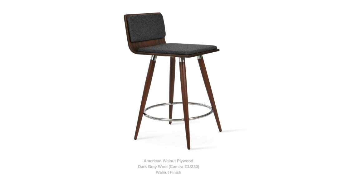 Corona Ana Plywood Seat Stool by Soho Concept