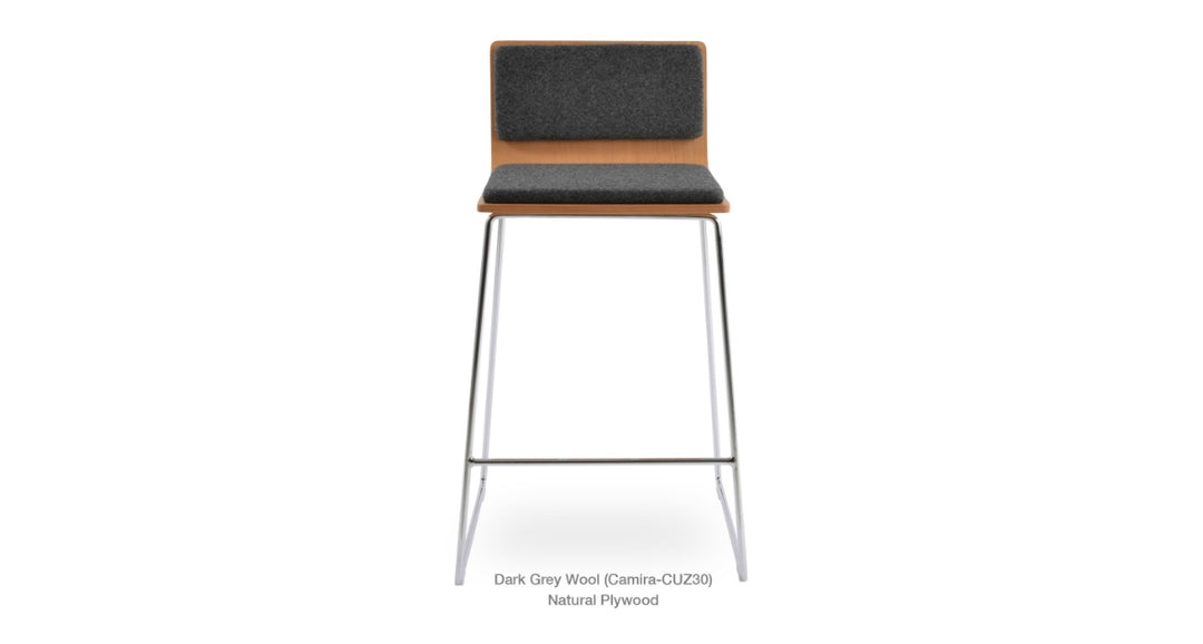 Corona HB Wire Plywood Seat Stool by Soho Concept