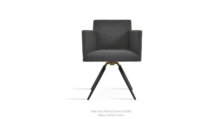 Harput Carrot Swivel Armchair by Soho Concept