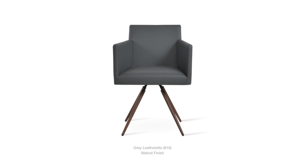 Harput Carrot Swivel Armchair by Soho Concept