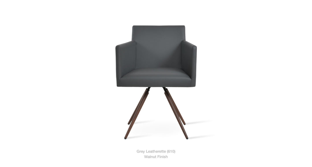 Harput Carrot Swivel Armchair by Soho Concept