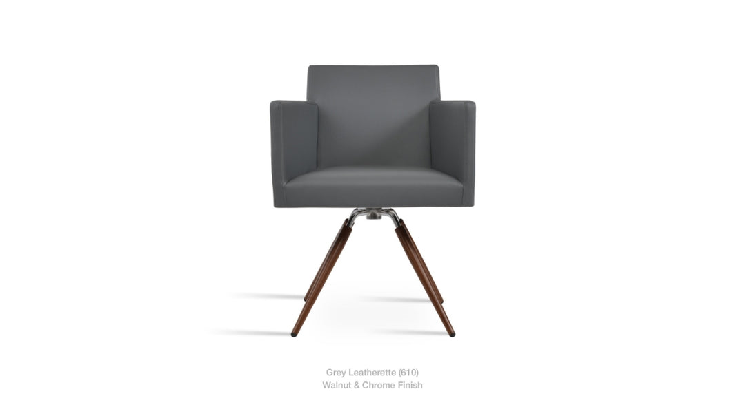 Harput Carrot Swivel Armchair by Soho Concept