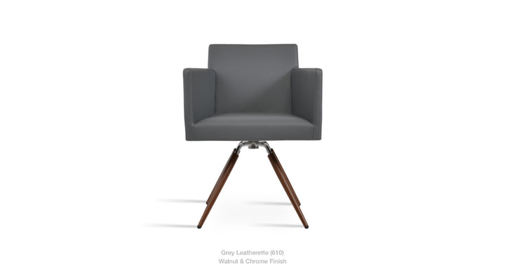 Harput Carrot Swivel Armchair by Soho Concept