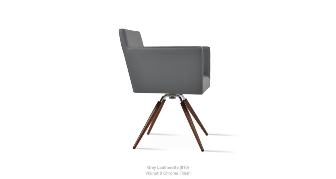Harput Carrot Swivel Armchair by Soho Concept