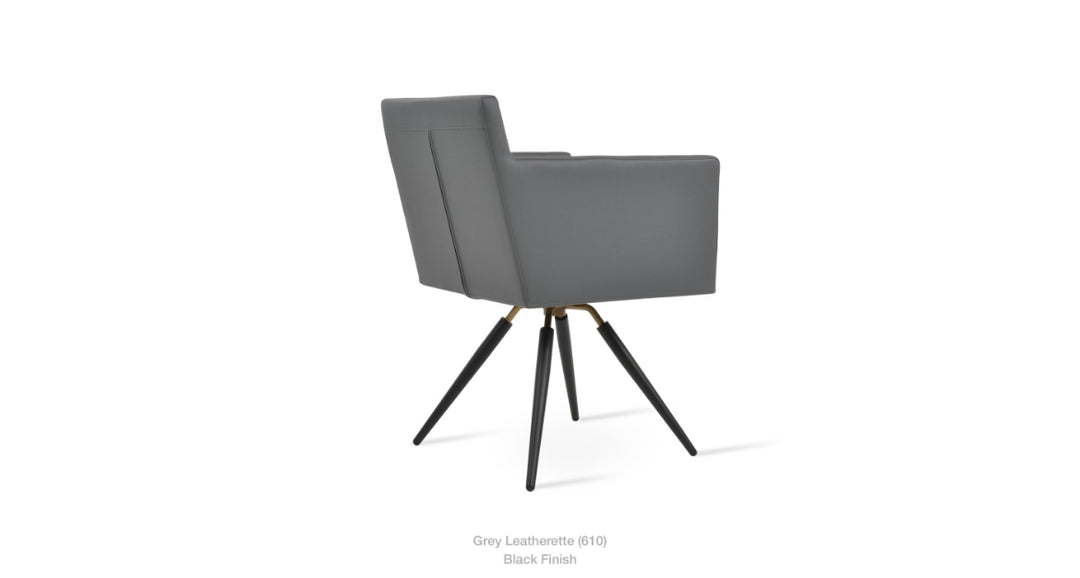 Harput Carrot Swivel Armchair by Soho Concept