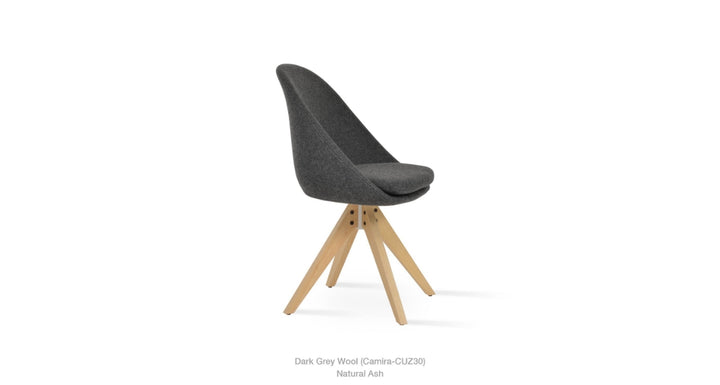 Avanos Pyramid Wood Chair by Soho Concept