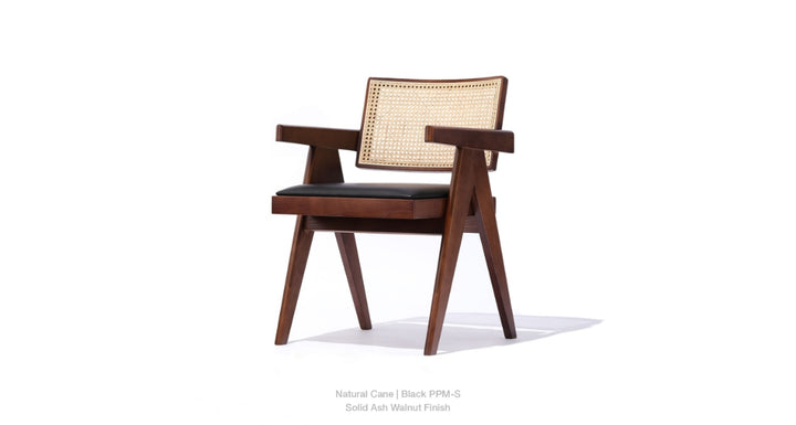 Pierre J Arm Half Wicker Chair by Soho Concept