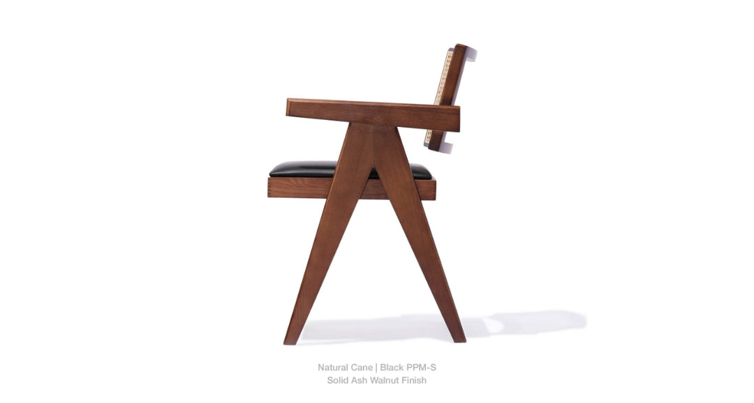 Pierre J Arm Half Wicker Chair by Soho Concept