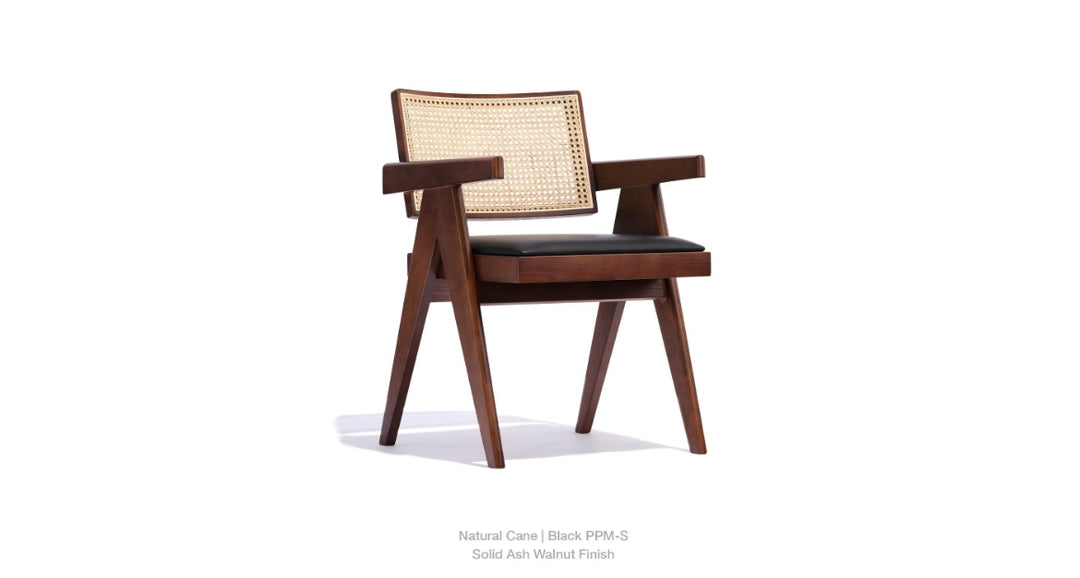 Pierre J Arm Half Wicker Chair by Soho Concept
