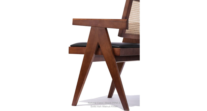 Pierre J Arm Half Wicker Chair by Soho Concept