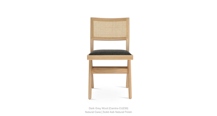 Pierre J Half Wicker Dining Chair by Soho Concept