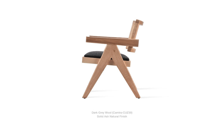 Pierre J Arm Half Wicker Lounge by Soho Concept