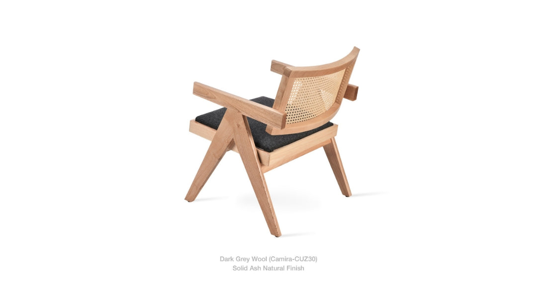 Pierre J Arm Half Wicker Lounge by Soho Concept