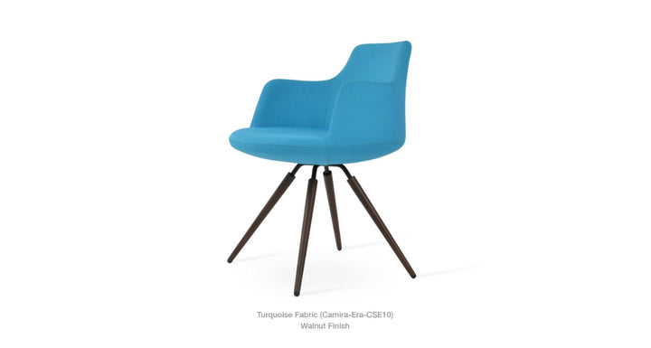 Dervish Carrot Swivel Armchair by Soho Concept