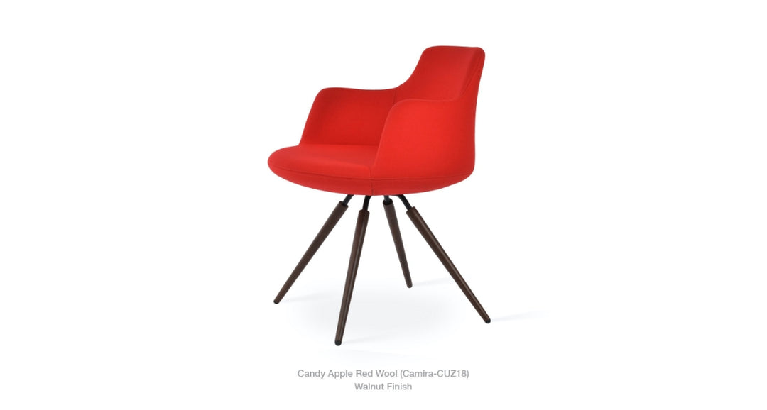 Dervish Carrot Swivel Armchair by Soho Concept