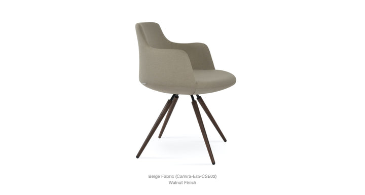 Dervish Carrot Swivel Armchair by Soho Concept