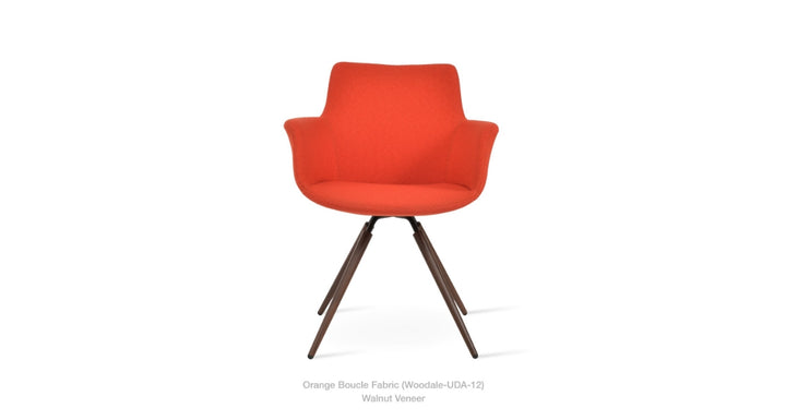Bottega Carrot Swivel Armchair by Soho Concept