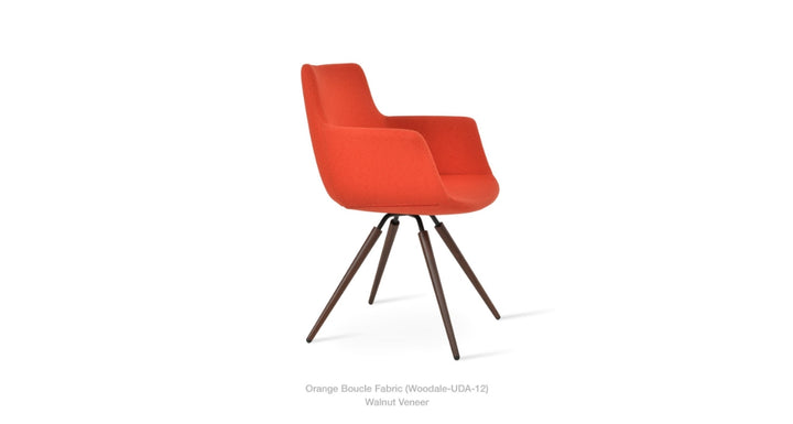 Bottega Carrot Swivel Armchair by Soho Concept