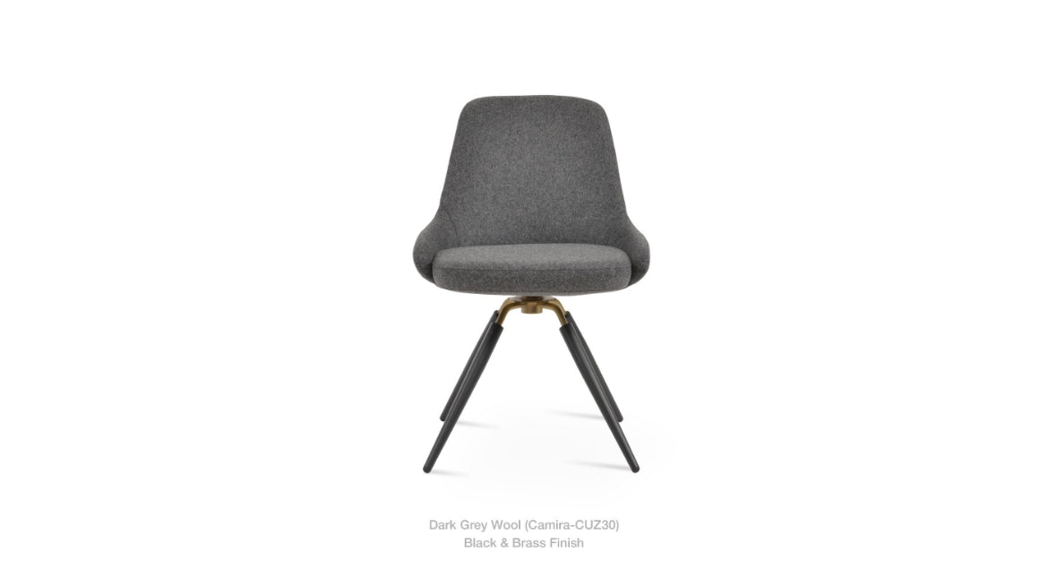 Gazel Carrot Swivel Chair by Soho Concept