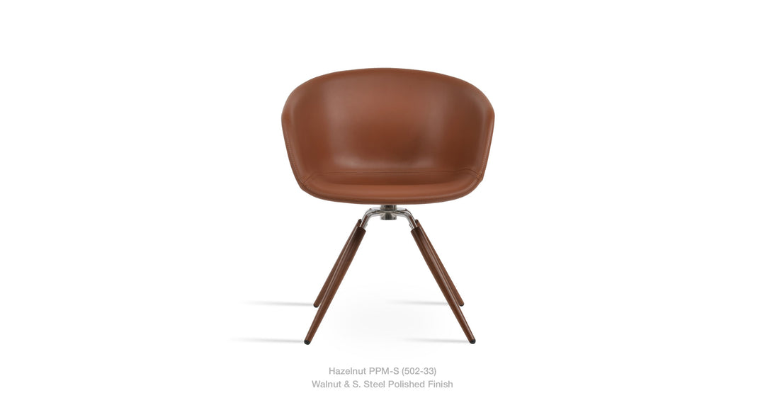 Tribeca Carrot Swivel Armchair by Soho Concept