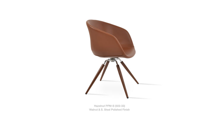 Tribeca Carrot Swivel Armchair by Soho Concept