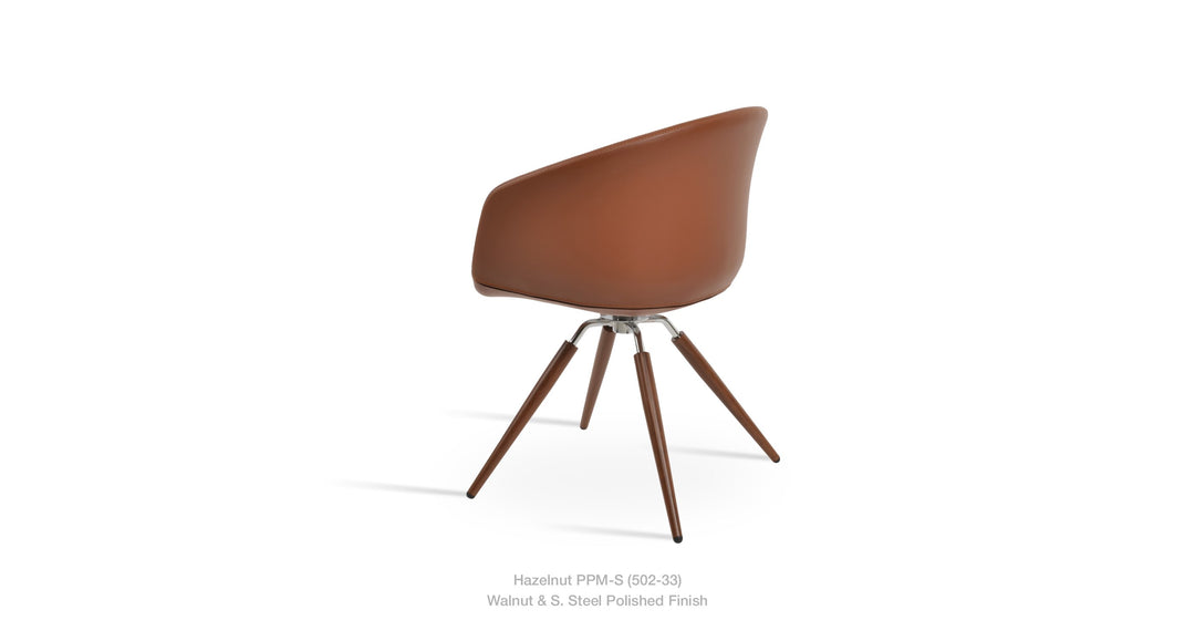 Tribeca Carrot Swivel Armchair by Soho Concept