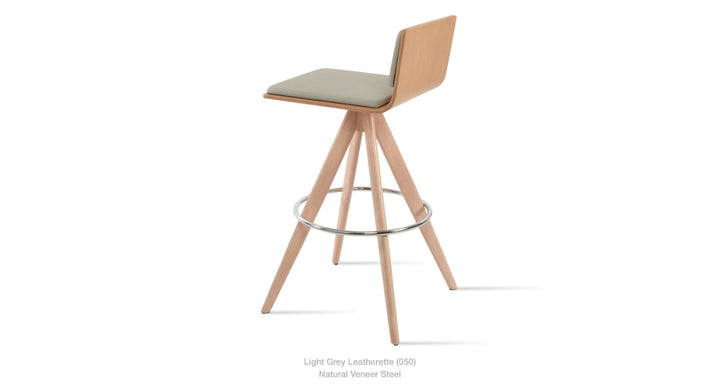 Corona Pyramid MW Plywood Seat Stool by Soho Concept