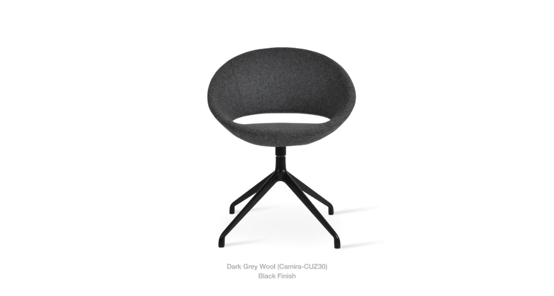 Crescent Spider Swivel Chair by Soho Concept