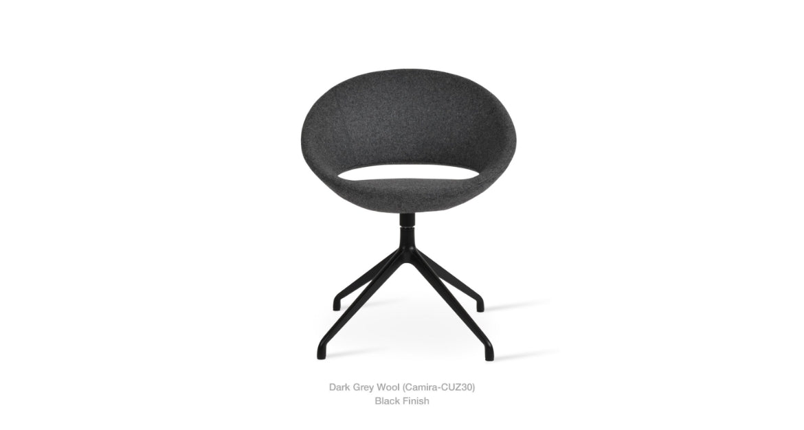 Crescent Spider Swivel Chair by Soho Concept