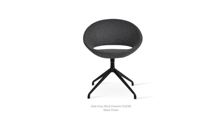 Crescent Spider Swivel Chair by Soho Concept