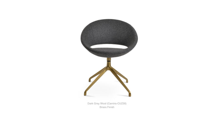 Crescent Spider Swivel Chair by Soho Concept