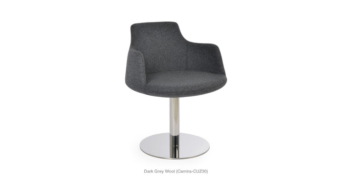 Dervish Round Swivel Armchair by Soho Concept