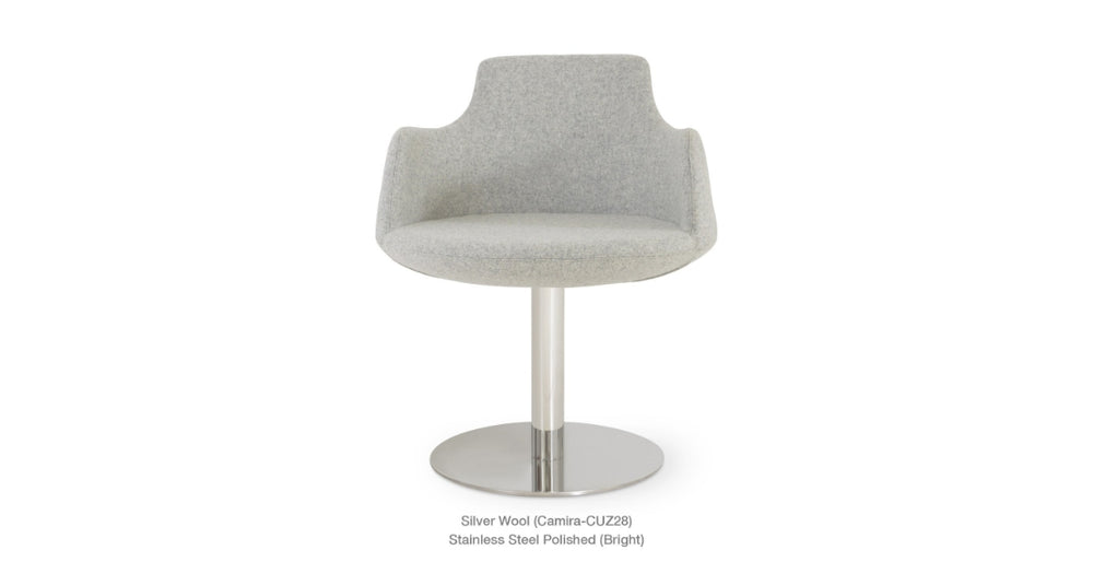 Dervish Round Swivel Armchair by Soho Concept