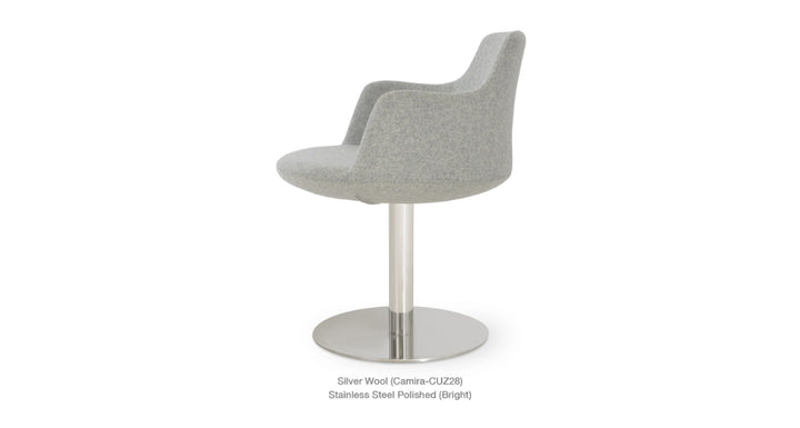 Dervish Round Swivel Armchair by Soho Concept