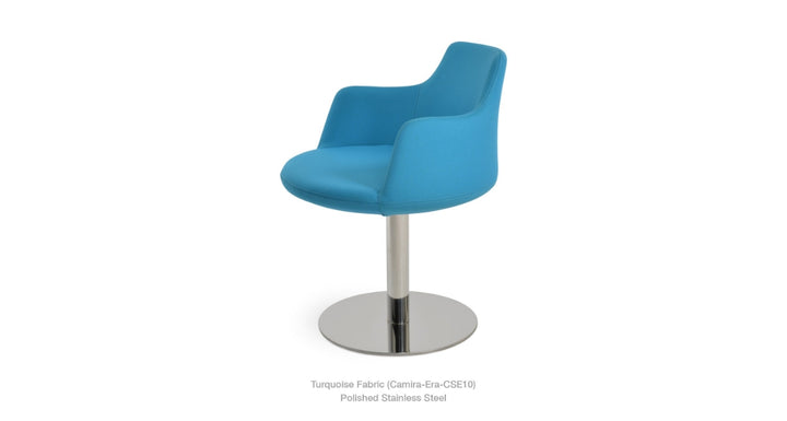 Dervish Round Swivel Armchair by Soho Concept