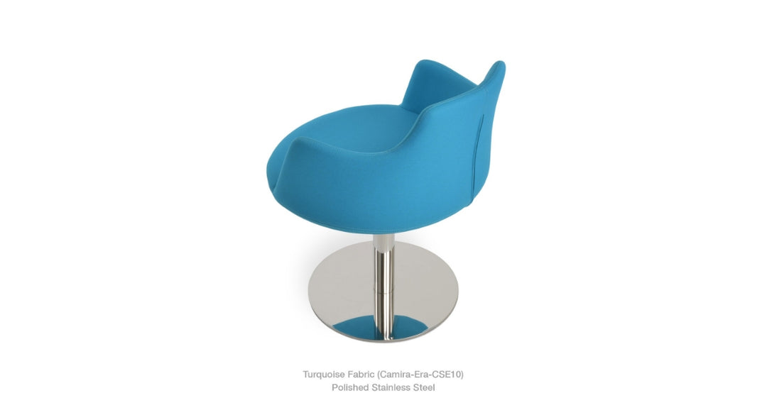Dervish Round Swivel Armchair by Soho Concept