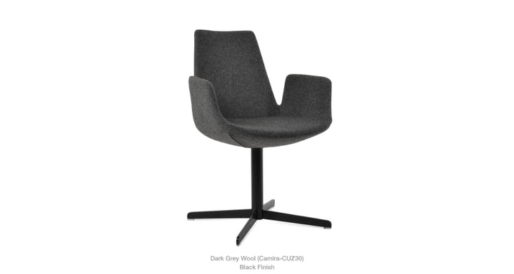 Eiffel 4 Star Swivel Armchair by Soho Concept
