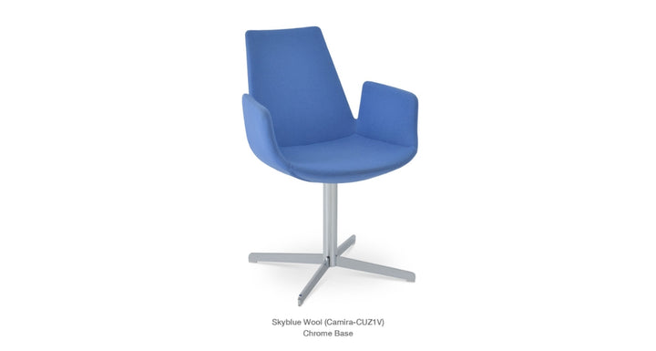 Eiffel 4 Star Swivel Armchair by Soho Concept