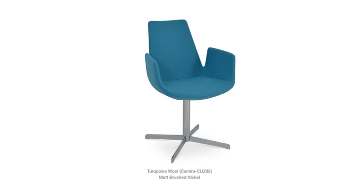 Eiffel 4 Star Swivel Armchair by Soho Concept