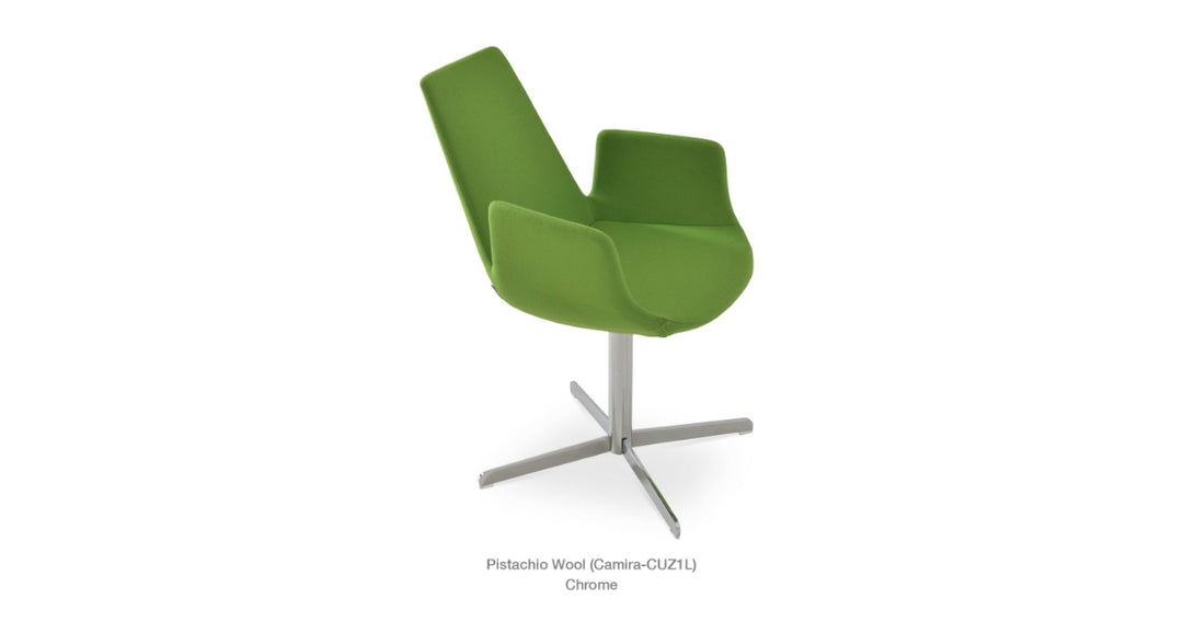 Eiffel 4 Star Swivel Armchair by Soho Concept