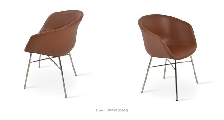 Tribeca Cross Armchair by Soho Concept