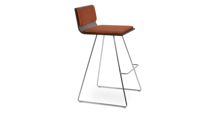 Corona Wire Plywood Seat Stool by Soho Concept